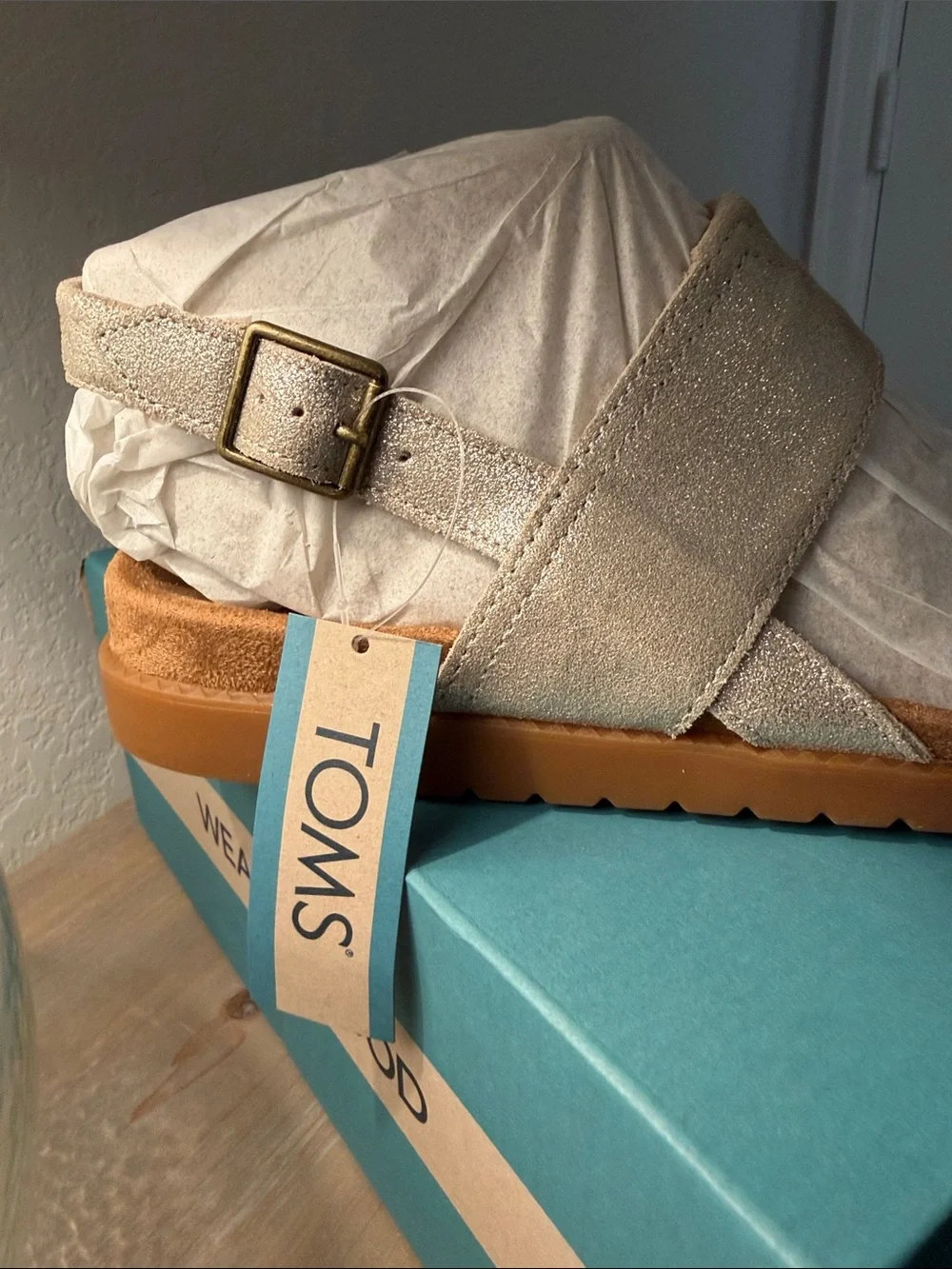 TOMS Marin Double-Strap Slide Sandals